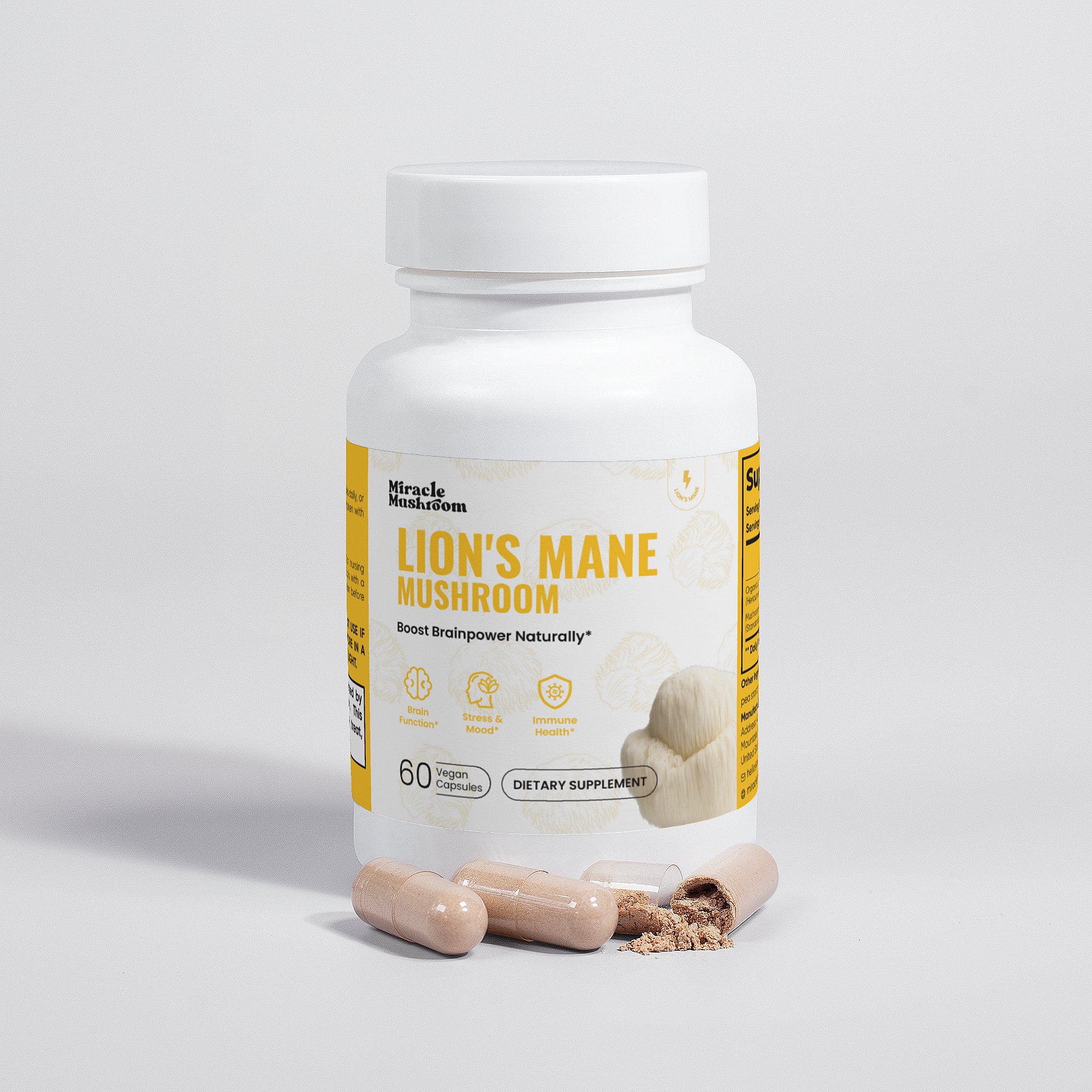 Champignon crinière de lion (Focus boost)