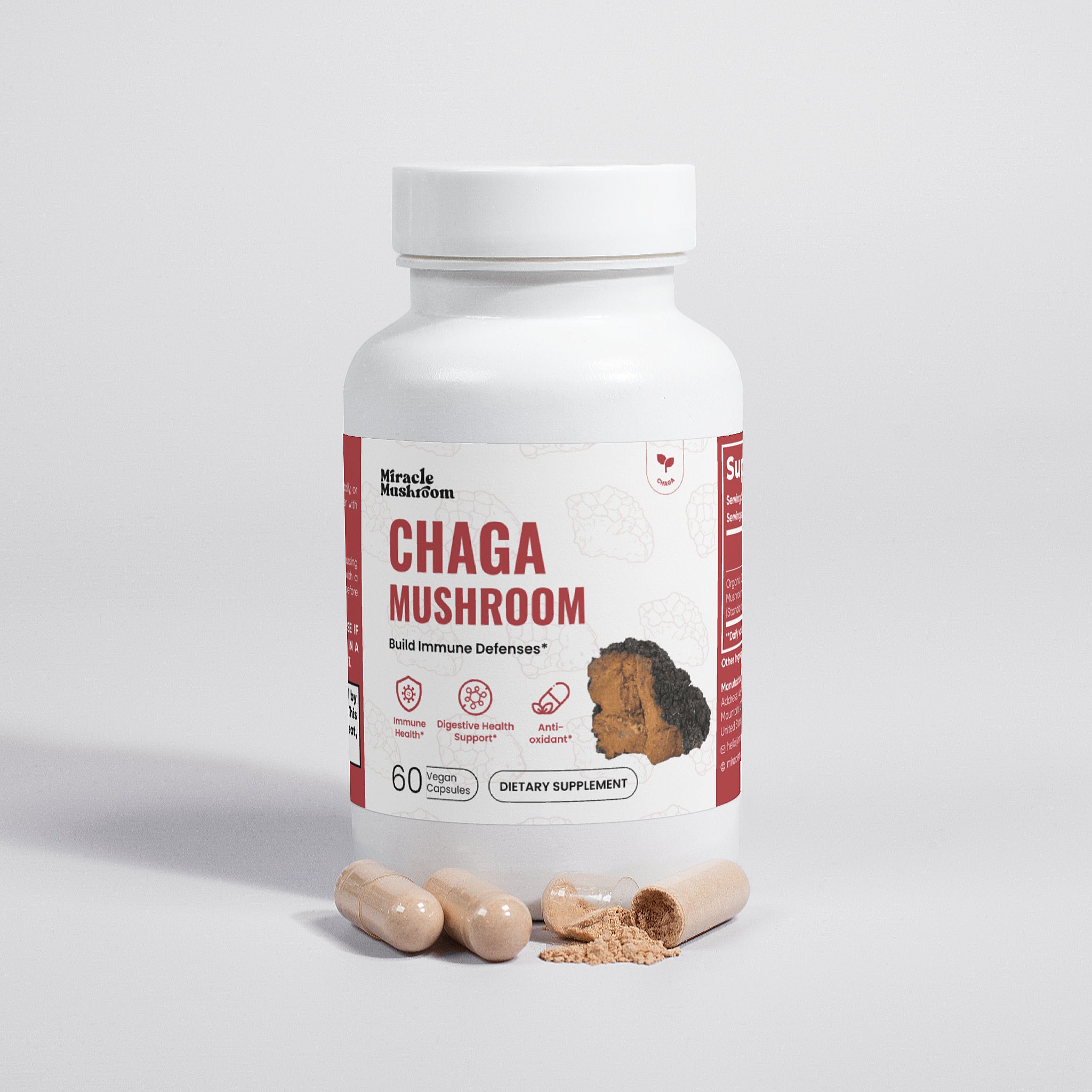 Chaga Mushroom (Antioxidant)