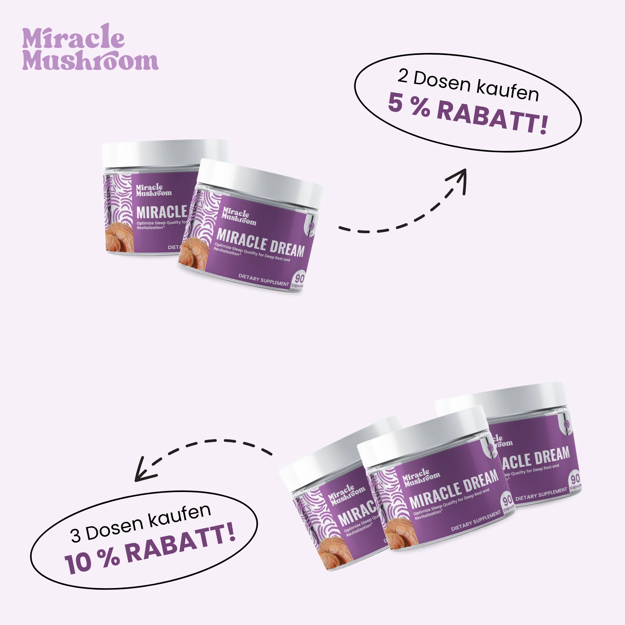 Miracle Dream (Reishi für tiefen, ruhigen Schlaf)