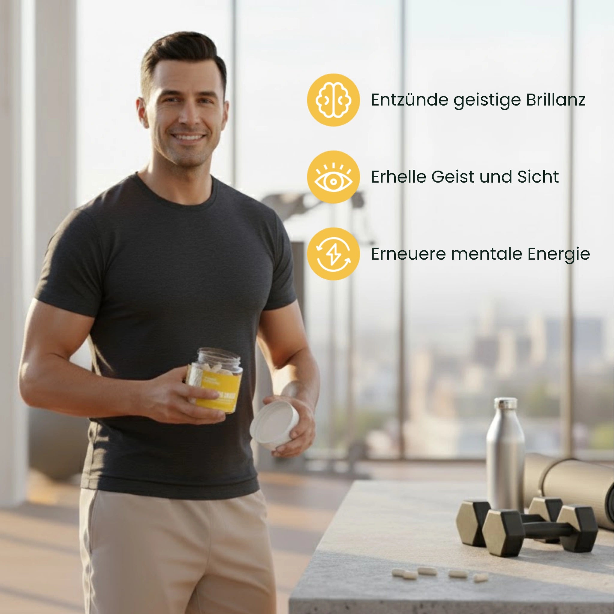 Miracle Mind (Lion’s Mane für kognitive Unterstützung)