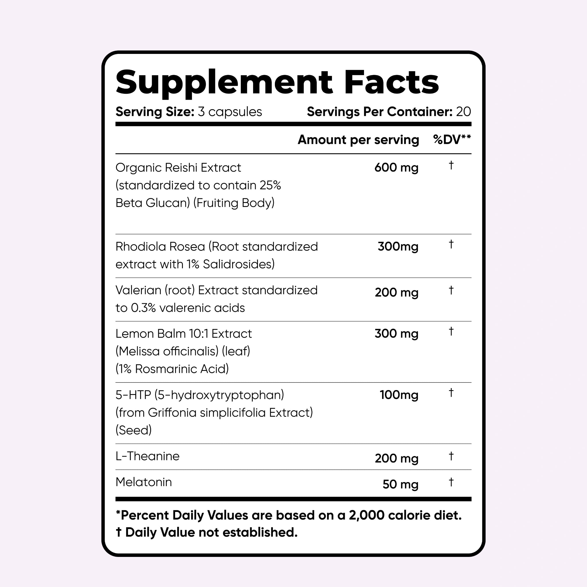 Miracle Dream (Reishi for Deep, Calm Sleep)