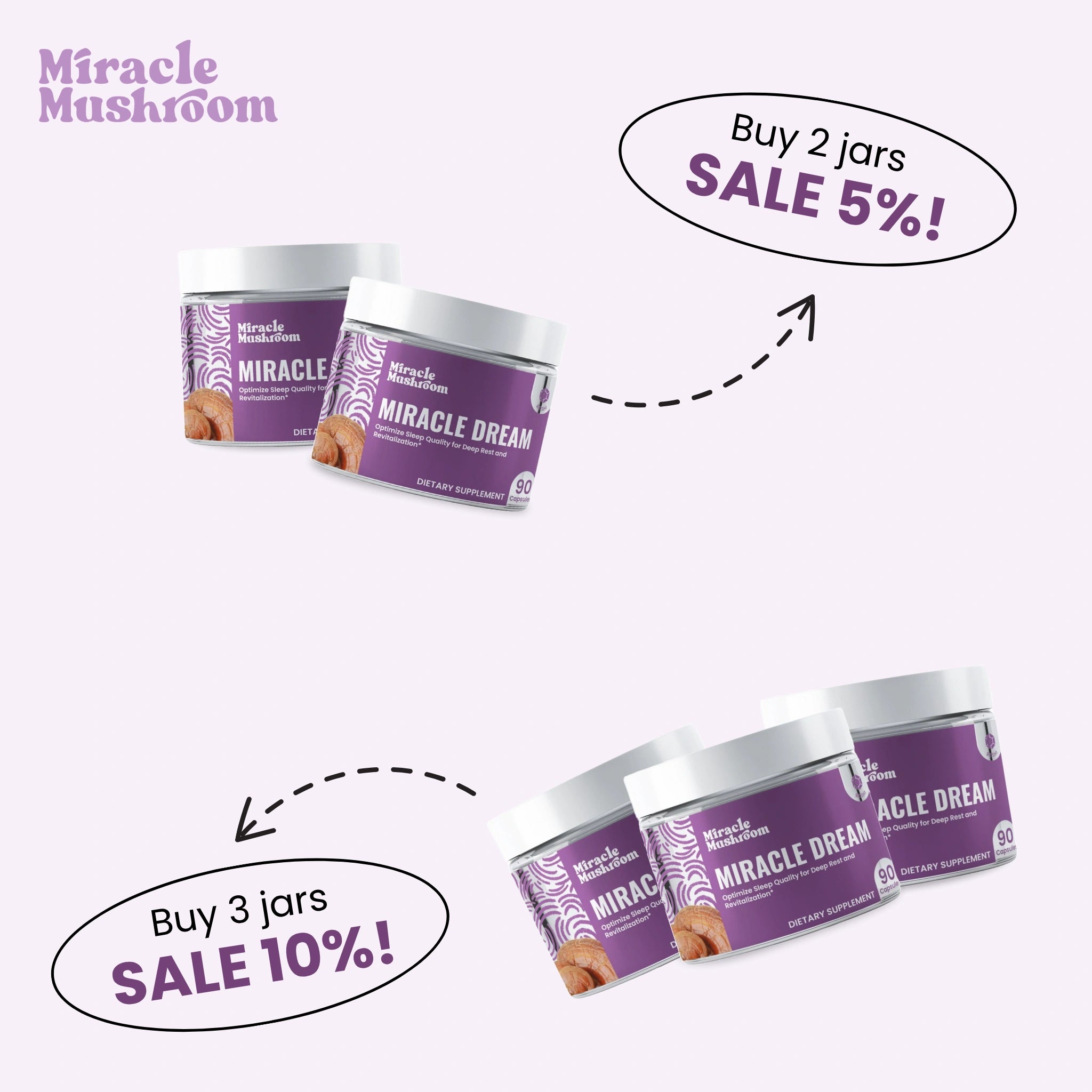 Miracle Dream (Reishi for Deep, Calm Sleep)