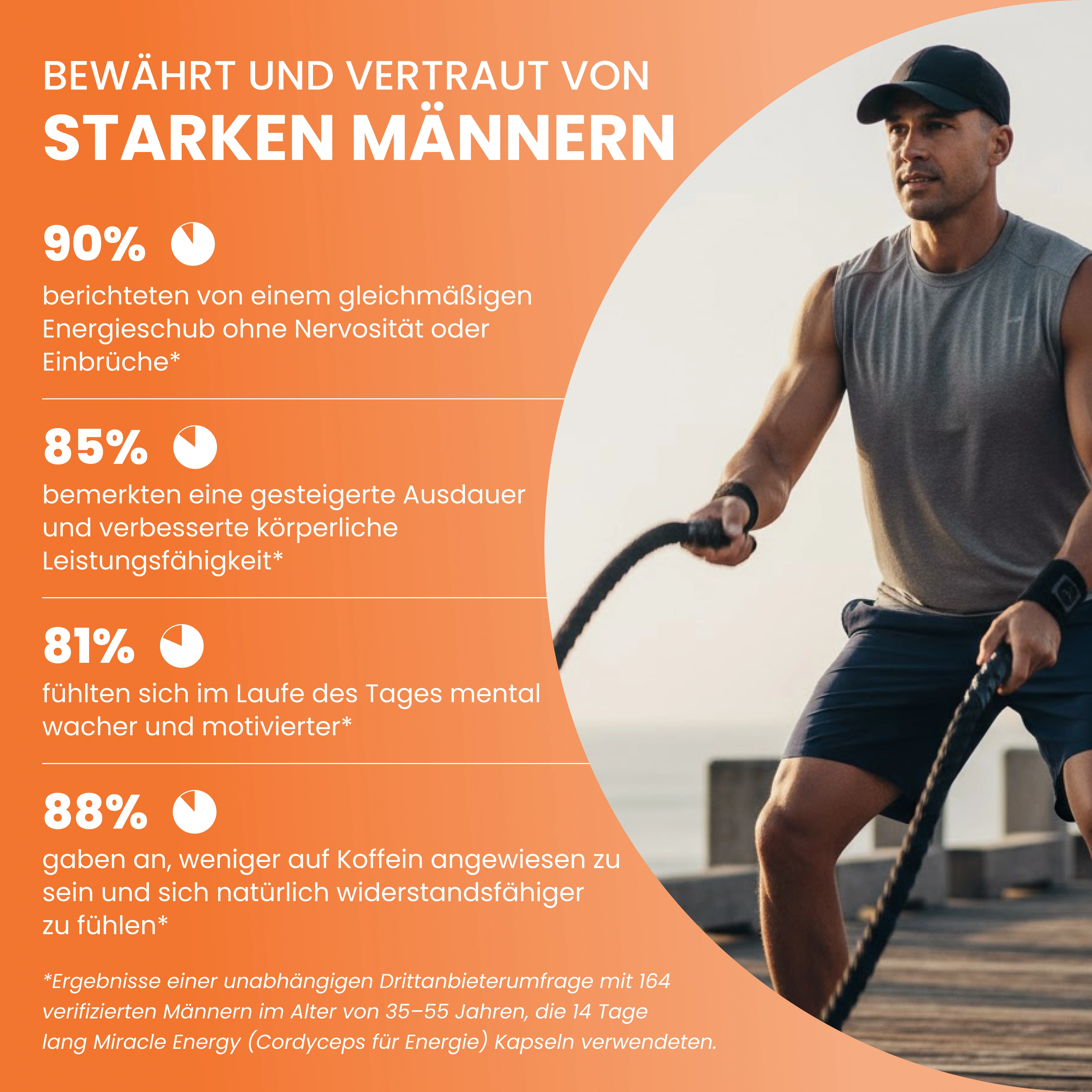 Miracle Energy (Cordyceps für Energie)