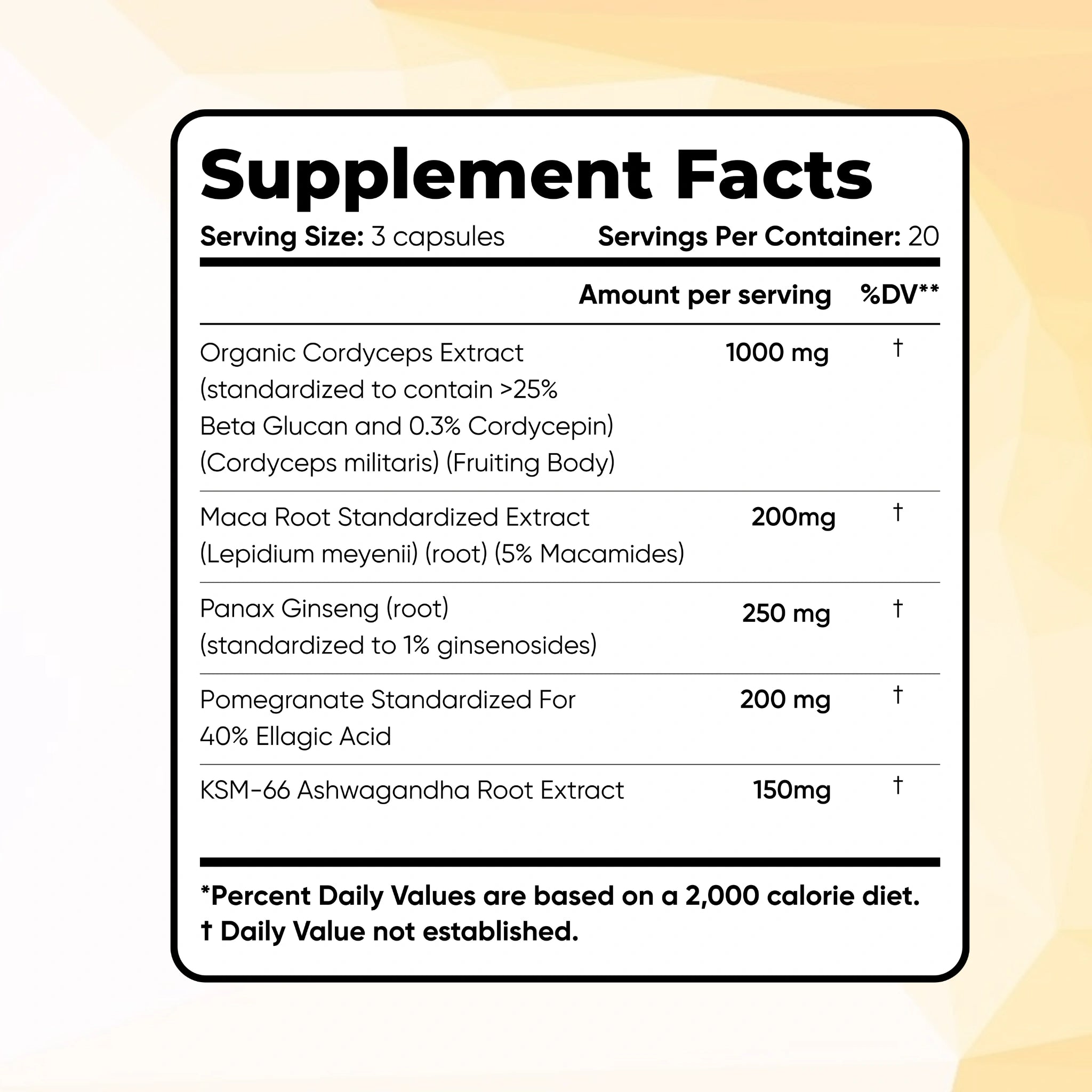 Miracle Energy (Cordyceps für Energie)