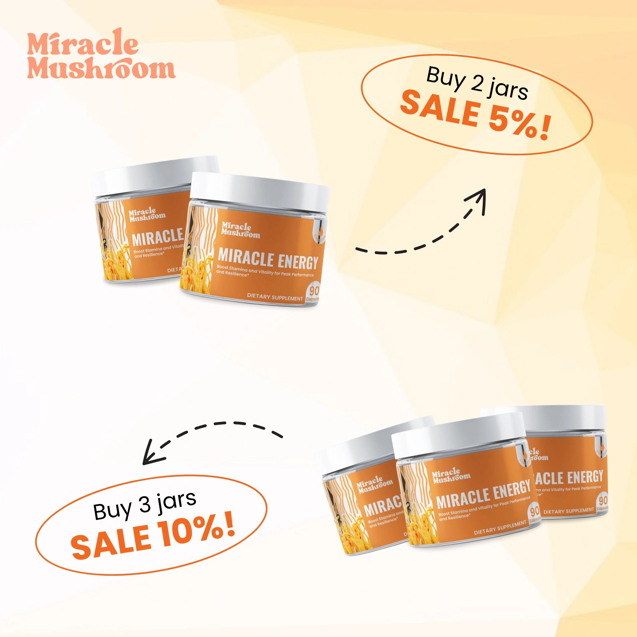 Miracle Energy (Cordyceps for Natural Stamina)