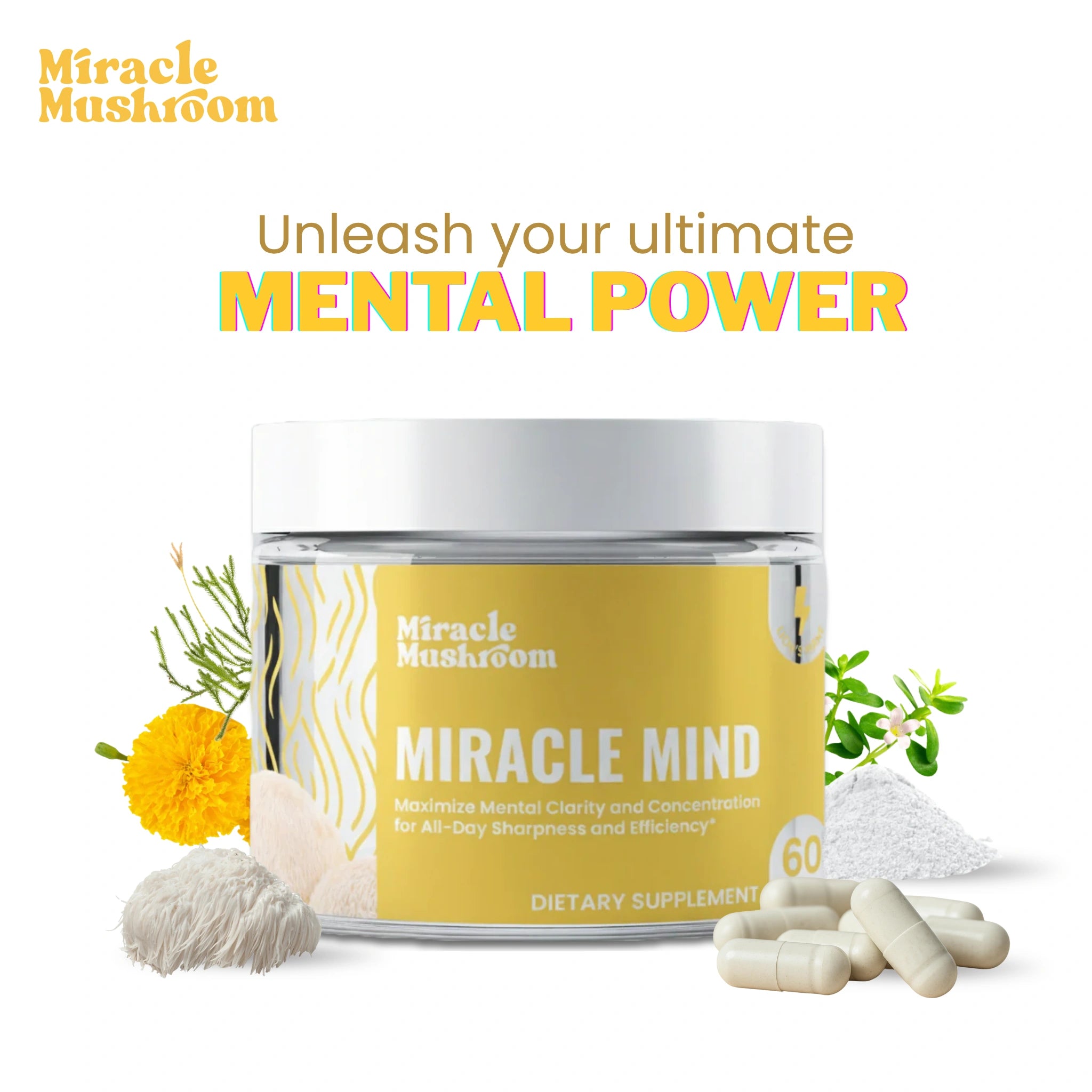 Miracle Mind (Lion’s Mane for Clarity & Focus)