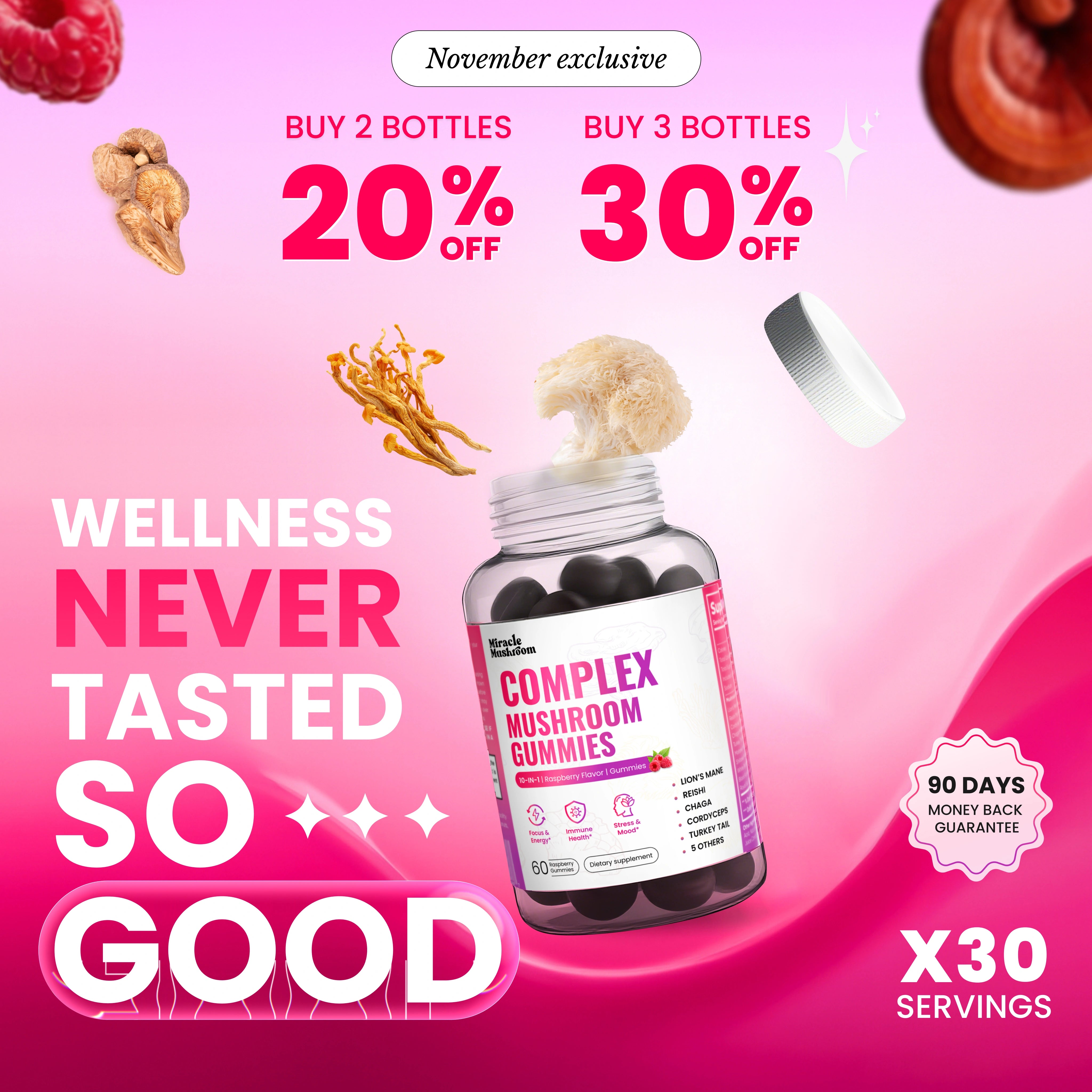 10-in-1 Mushroom Gummies