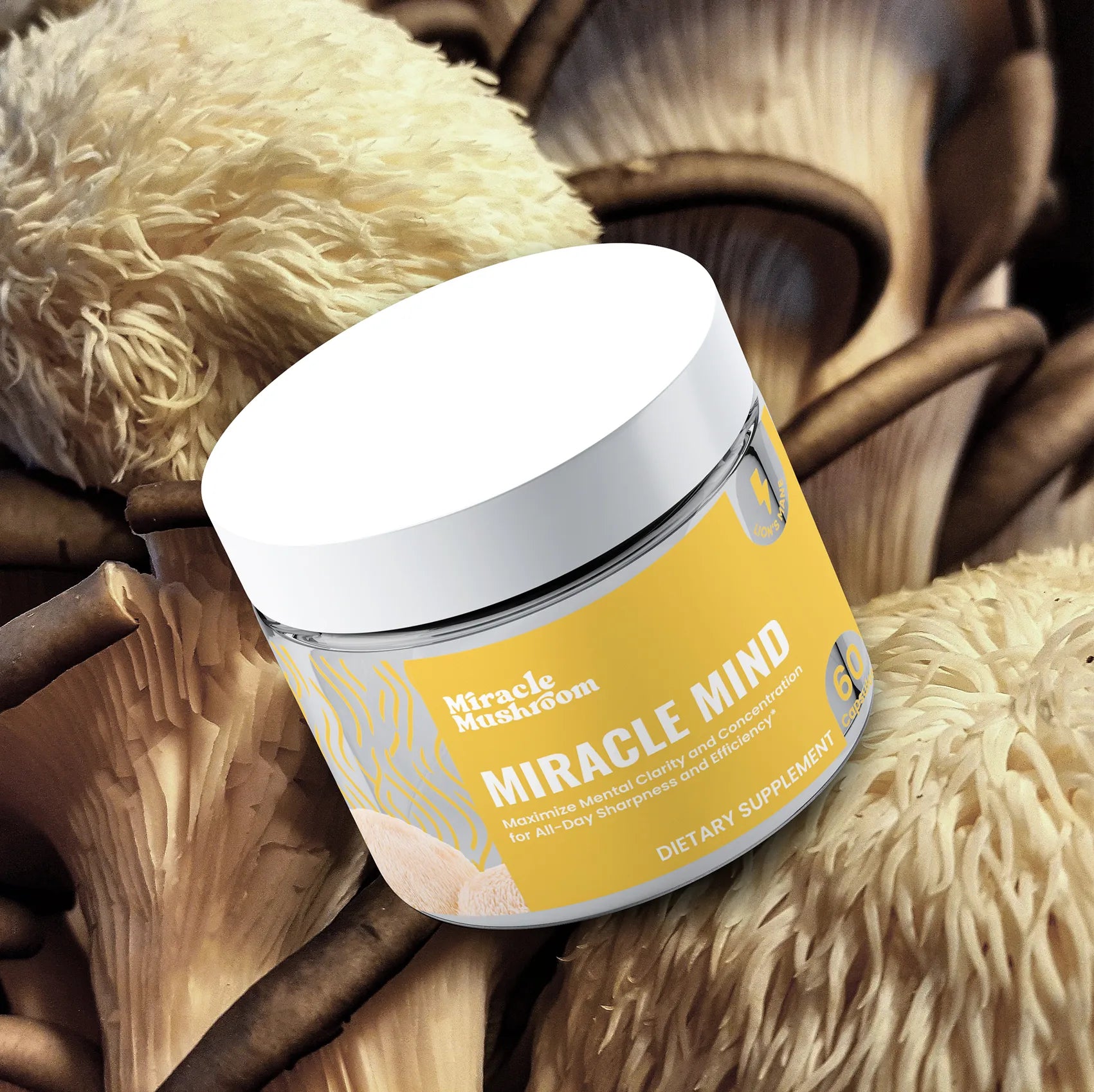 Miracle Mind (Lion's Mane for Cognitive Boost)