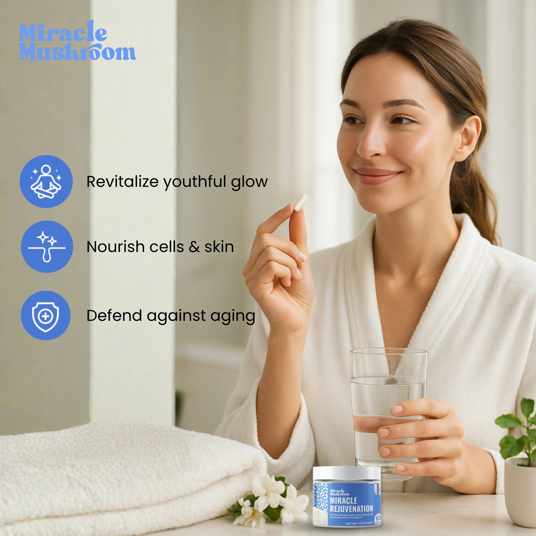 Miracle Rejuvenation (Tremella for Skin Hydration)